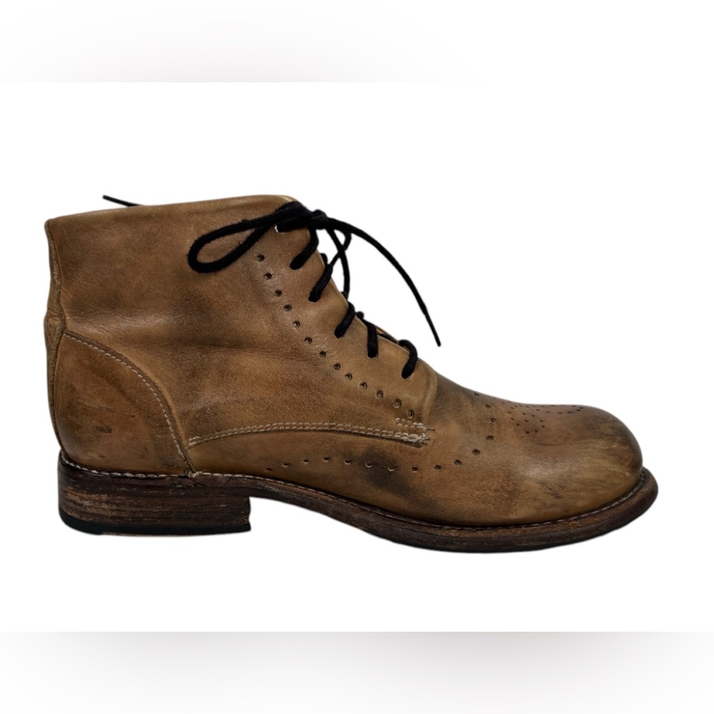 Bed Stu Brown Combat & Moto Boots - Picture 3 of 16